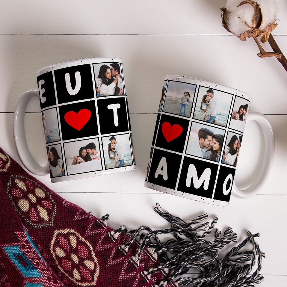 Caneca Dia dos Namorados Eu te Amo