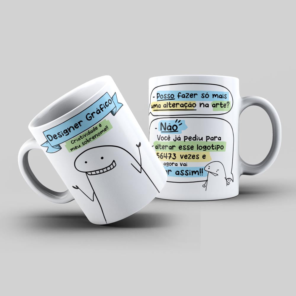 Caneca Branca Personalizada Advogado