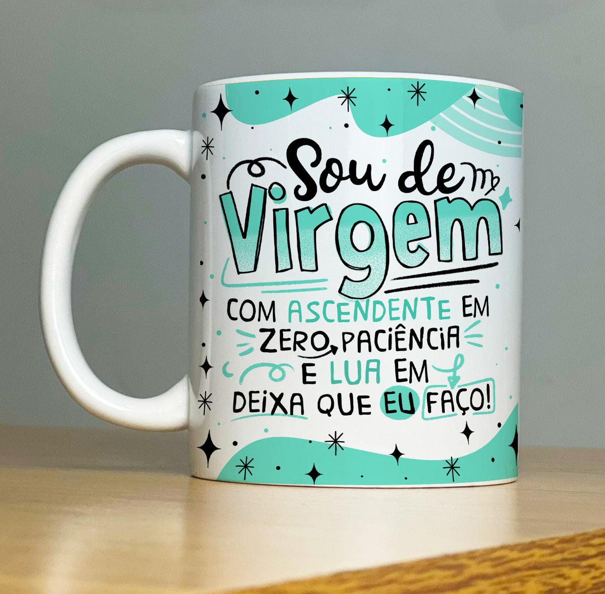 Caneca Signo de Virgem (Horóscopo)