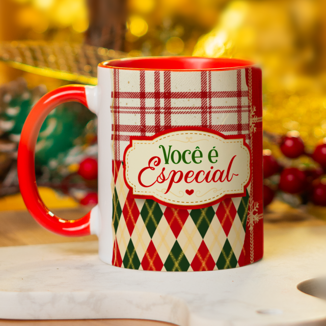 Caneca Personalizada "Feliz Natal, Você é especial"
