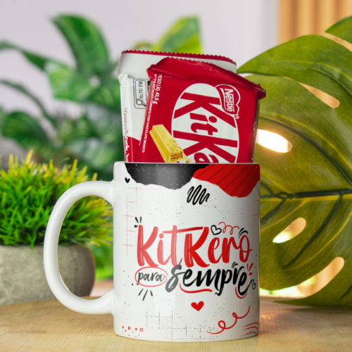 Caneca de Páscoa KitKat "Kitkero Pra Sempre"