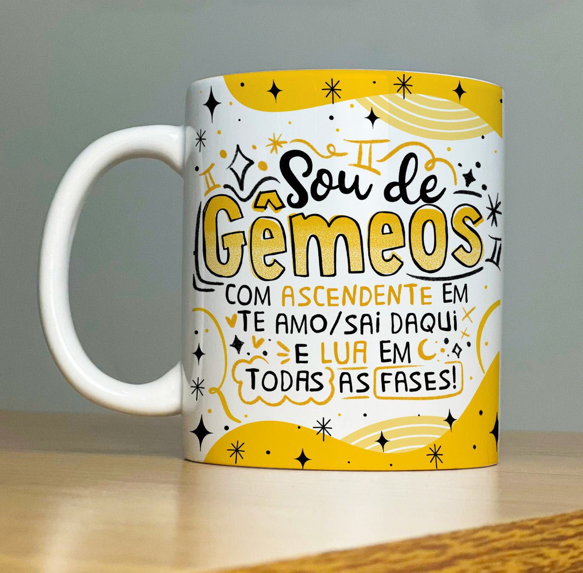 Caneca Signo de Gêmeos (Horóscopo)