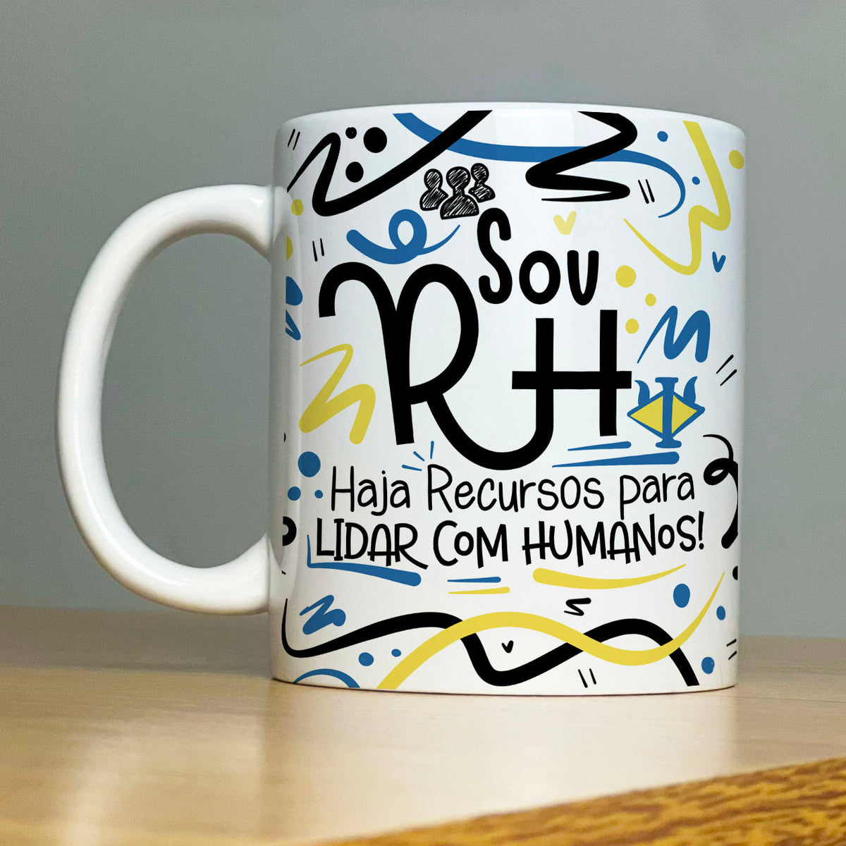 Caneca Personalizada Profissão RH