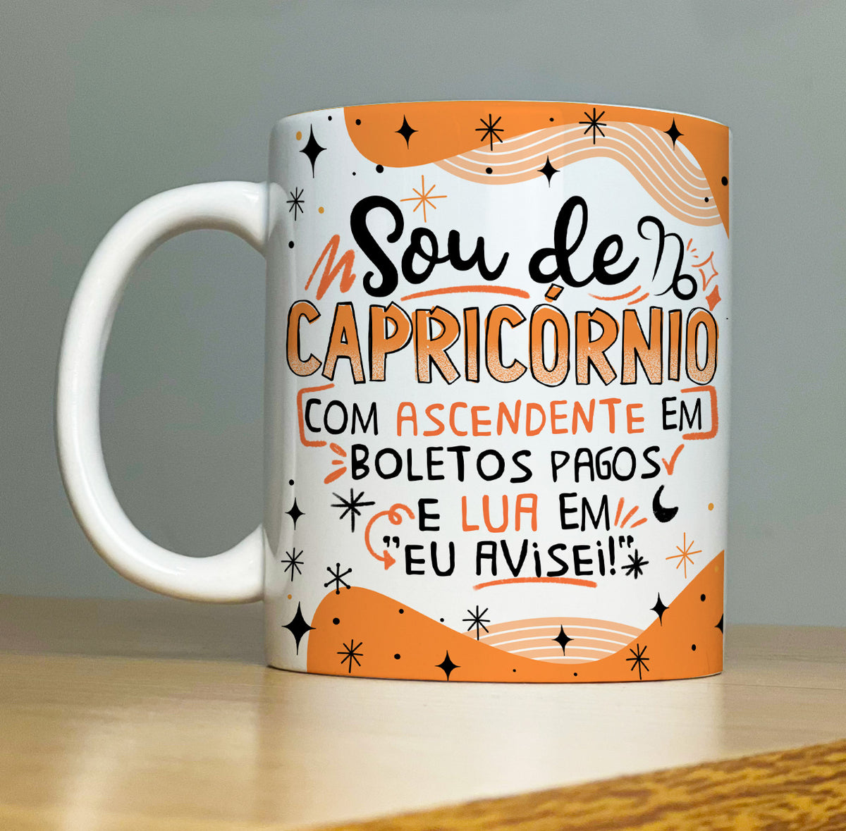 Caneca Signo de Capricórnio (Horóscopo)