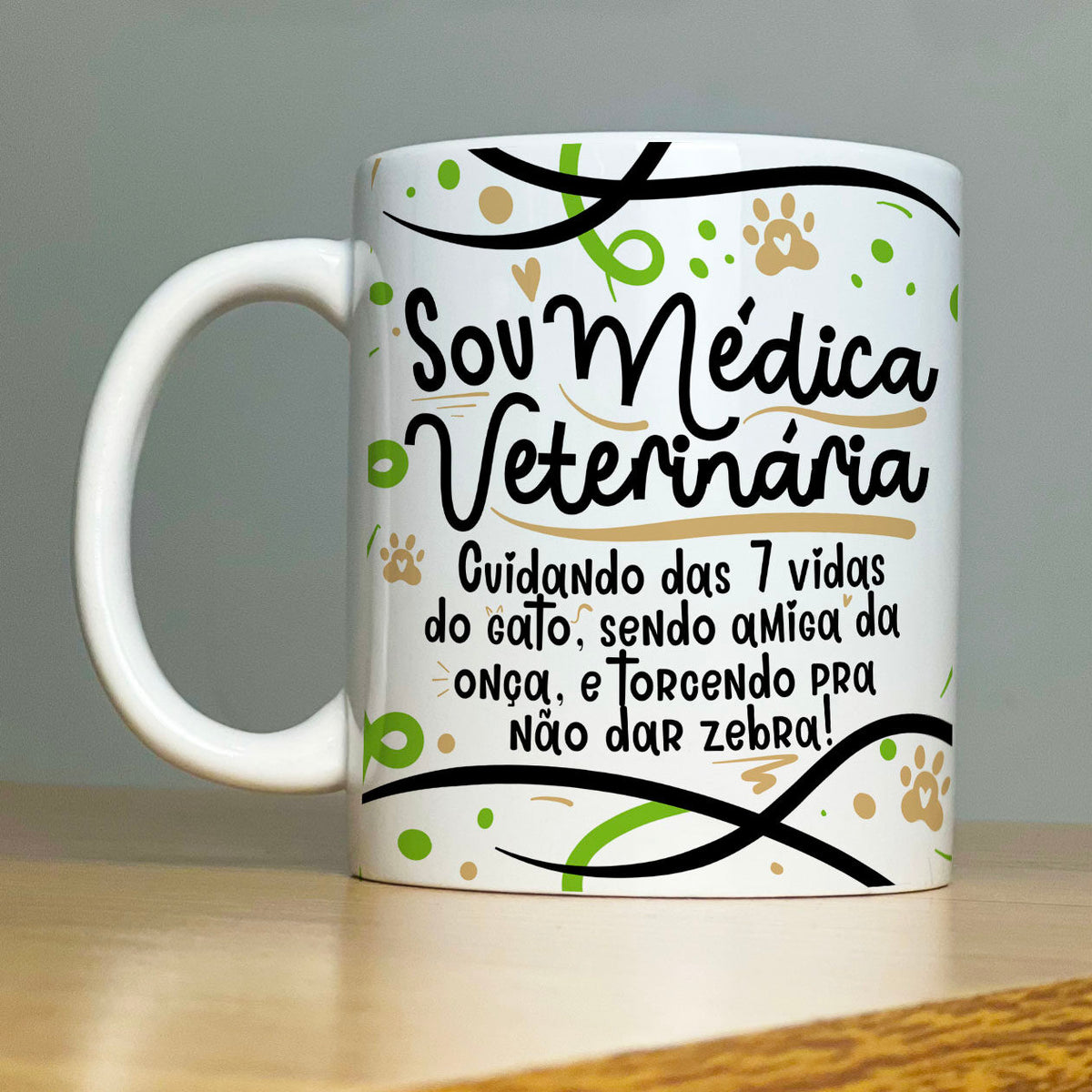 Caneca Personalizada Profissão Médico Veterinária