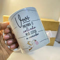 Caneca Revelação Personalizada "Prepara o Colinho"