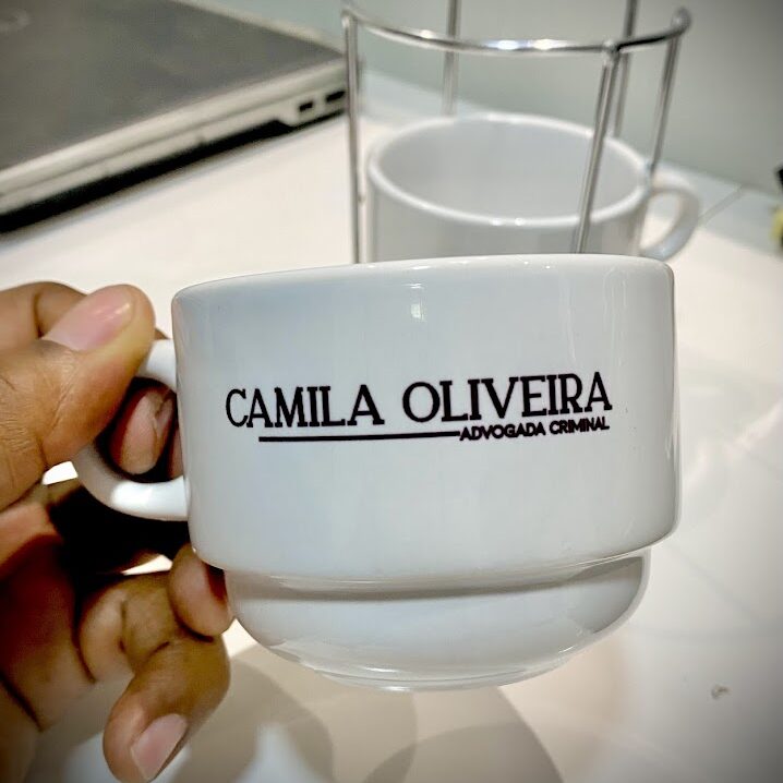Xícaras Personalizada (Com a Logo ou Arte) 150ml