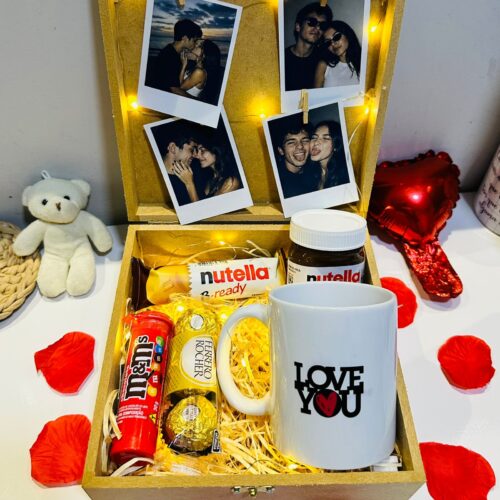Caixa Presente Romântica Personalizada 💝