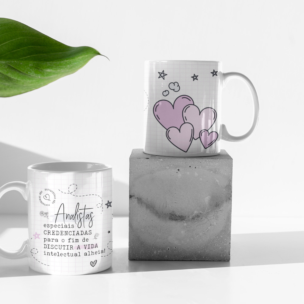 Caneca Personalizada Amigas Analistas