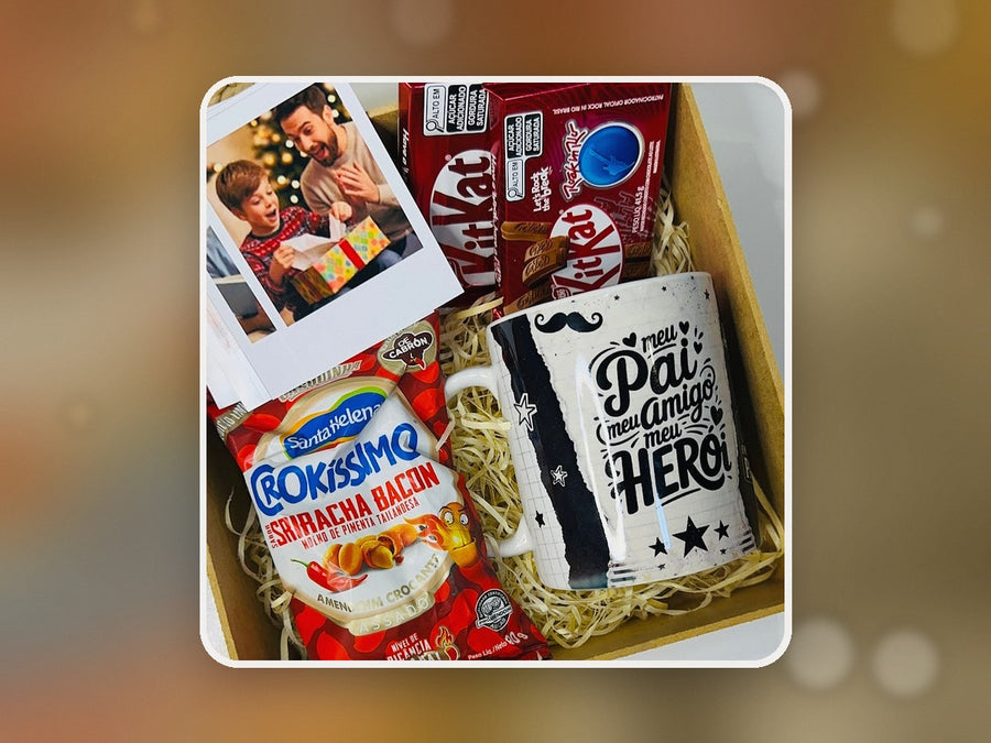 Aposte em kit com caixa presente