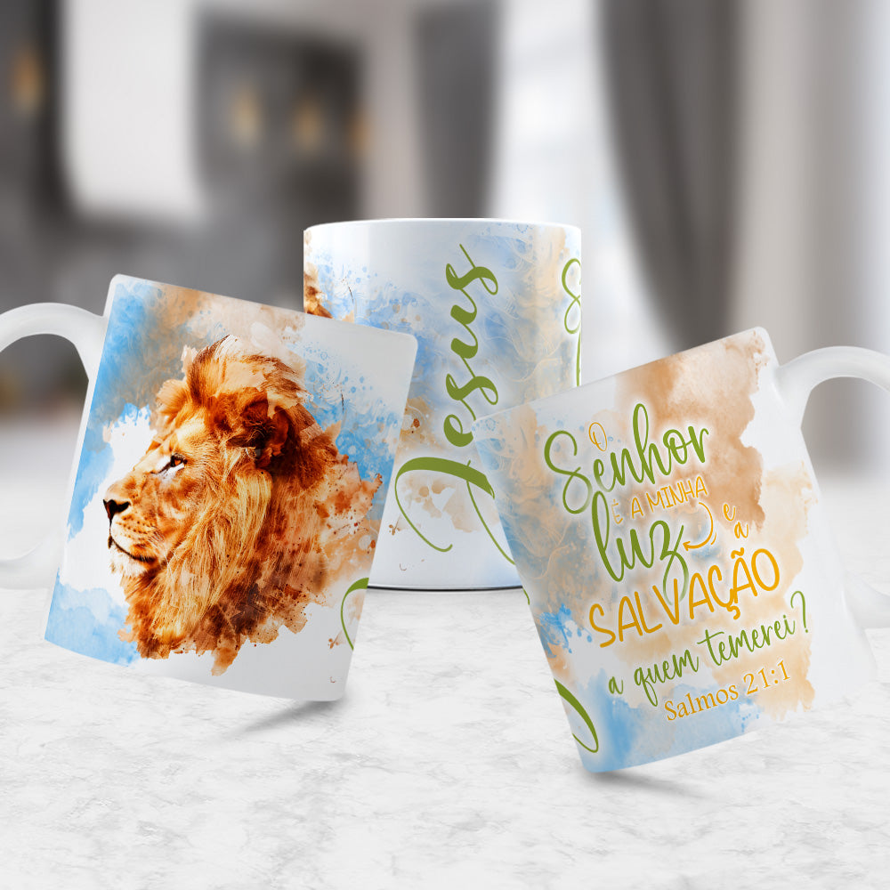 Caneca Personalizada Senhor Luz e Salvação