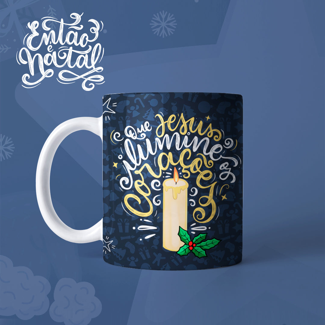 Caneca Feliz Natal 325ml