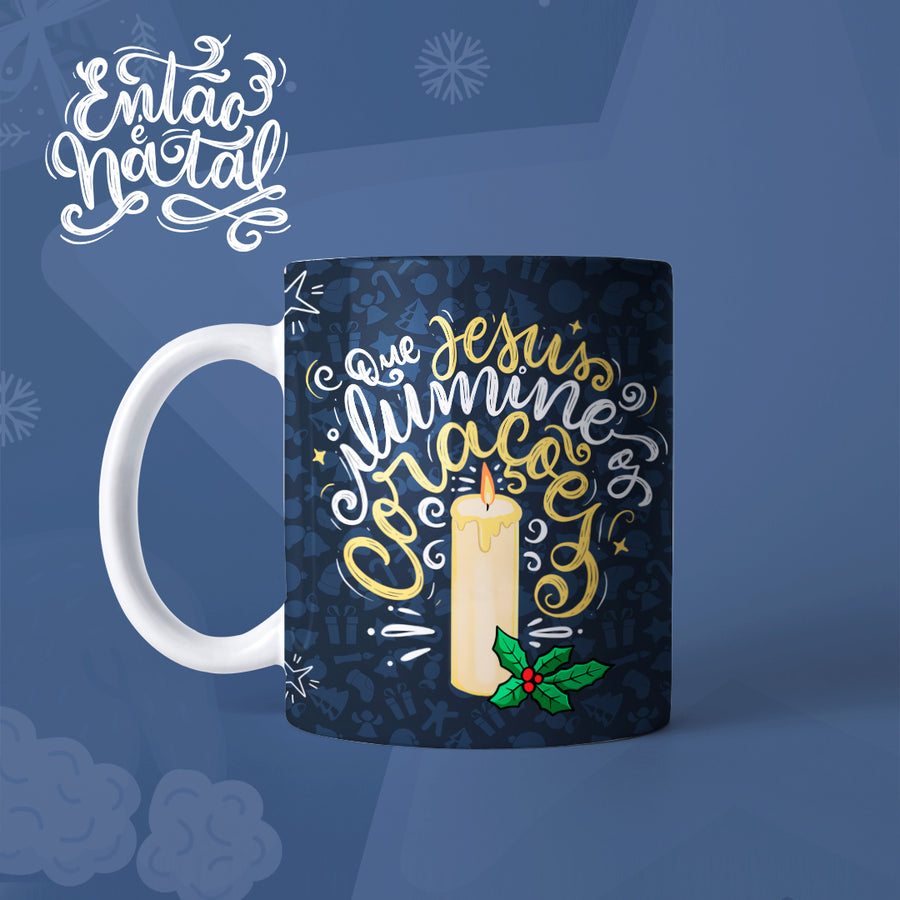 Caneca Feliz Natal 325ml