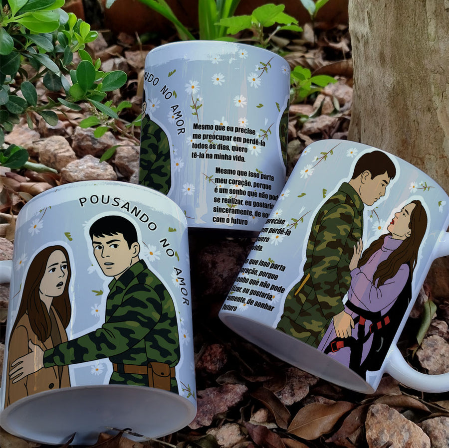 Caneca Dorama Pousando no Amor