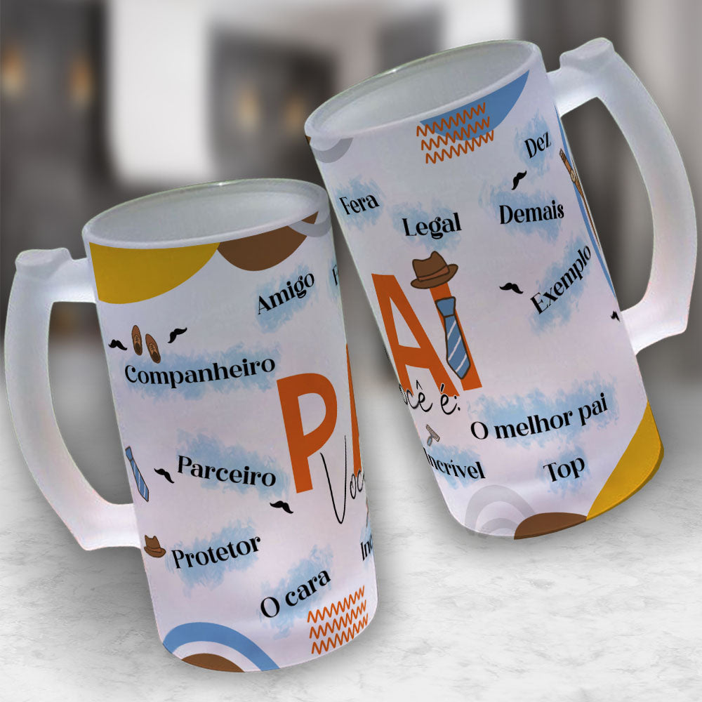 Caneca Chopp Dia dos Pais (Qualidades 2)