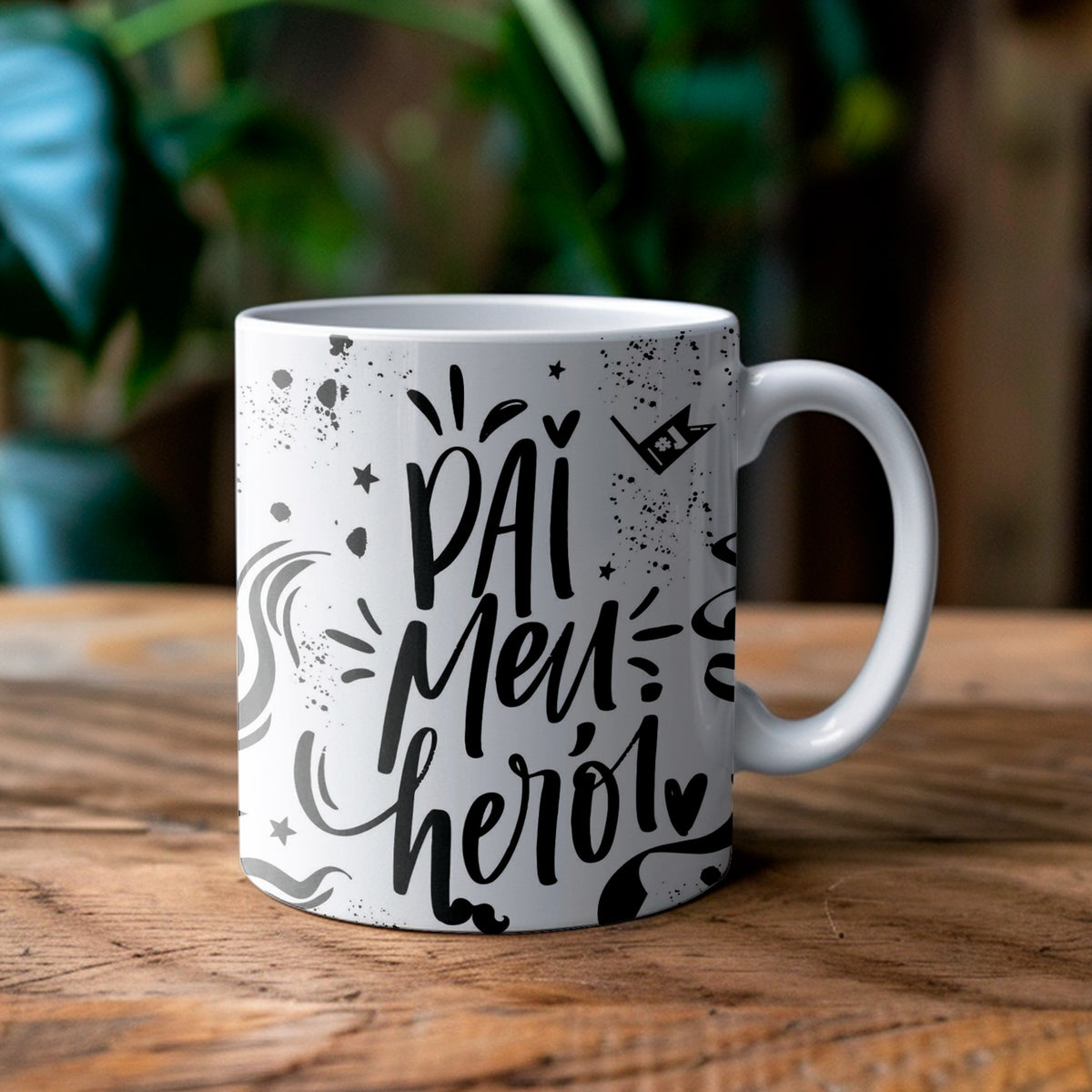 Caneca Dia dos Pais (Pai Herói)