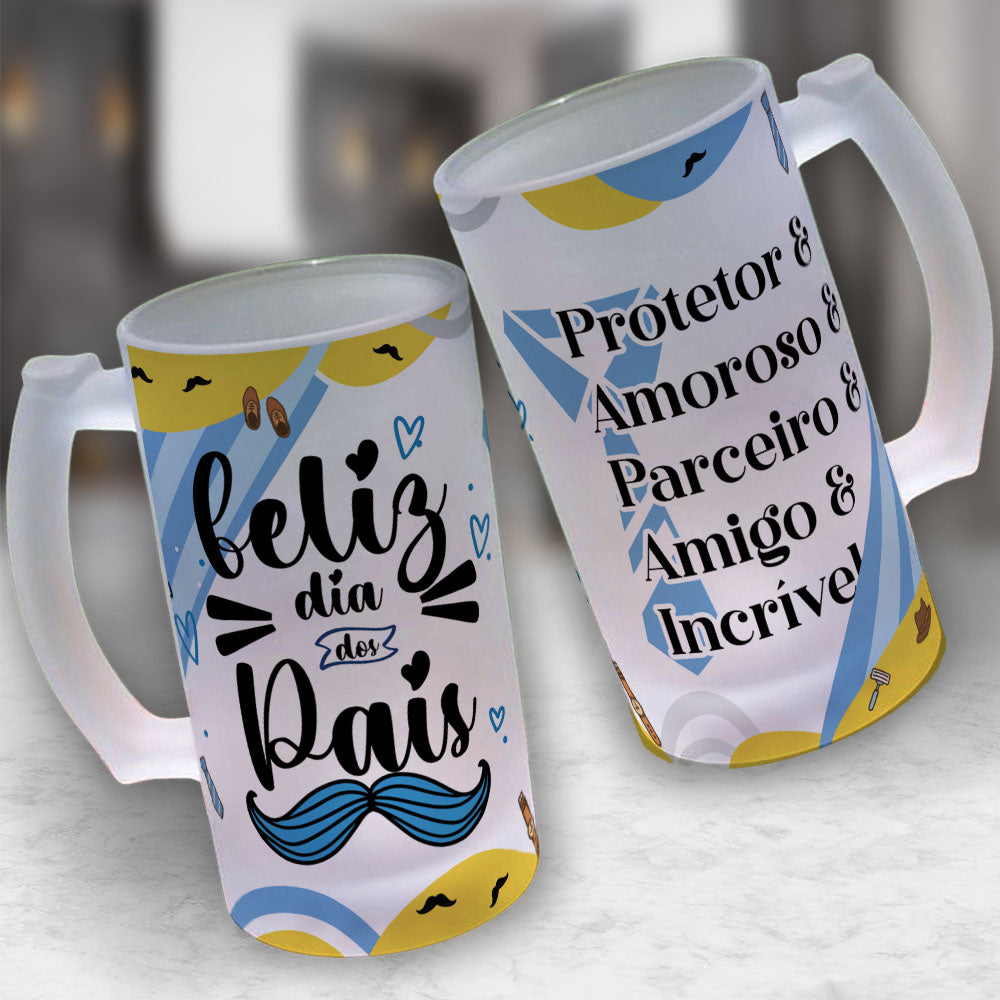 Caneca Chopp Dia dos Pais (Qualidades)
