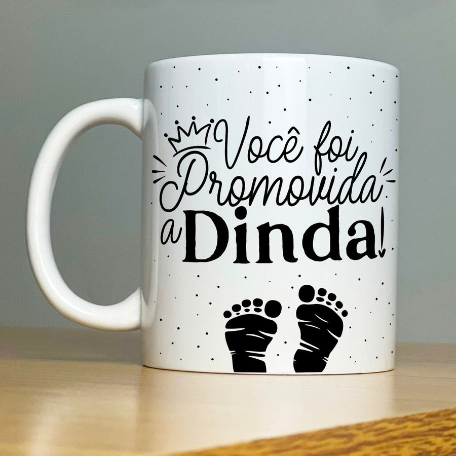 Caneca Convite Promovida a Dinda