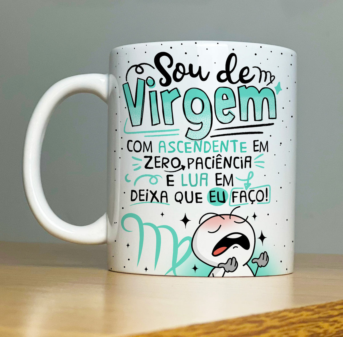 Caneca Signo de Virgem (Horóscopo)
