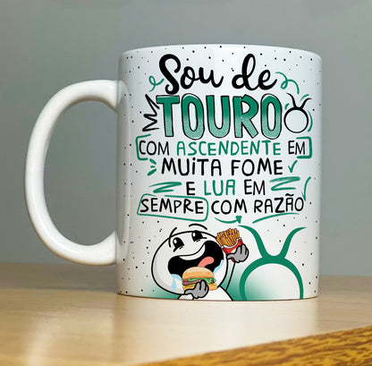 Caneca Signo de Touro (Horóscopo)