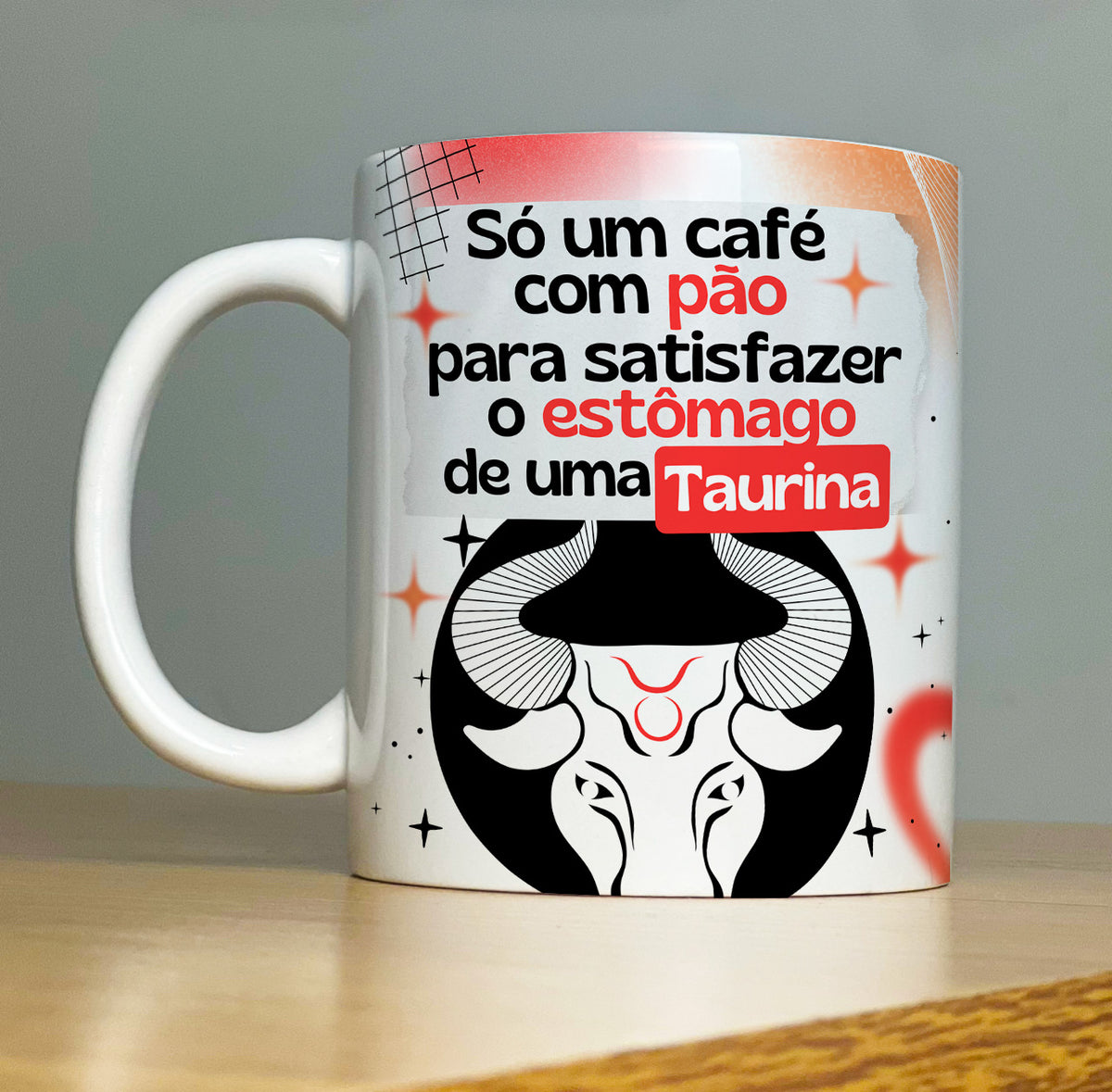 Caneca Signo de Touro (Horóscopo)