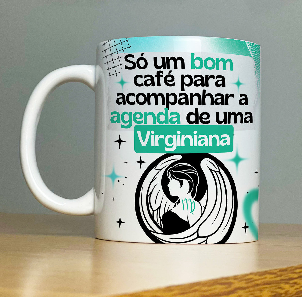 Caneca Signo de Virgem (Horóscopo)