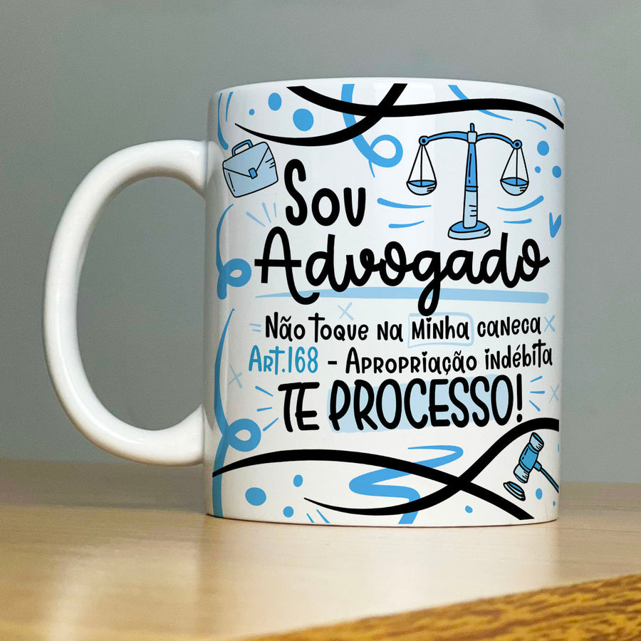 Caneca Personalizada Profissão Advogado