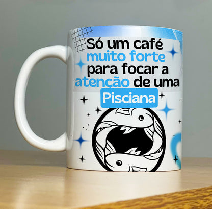 Caneca Signo de Peixes (Horóscopo)