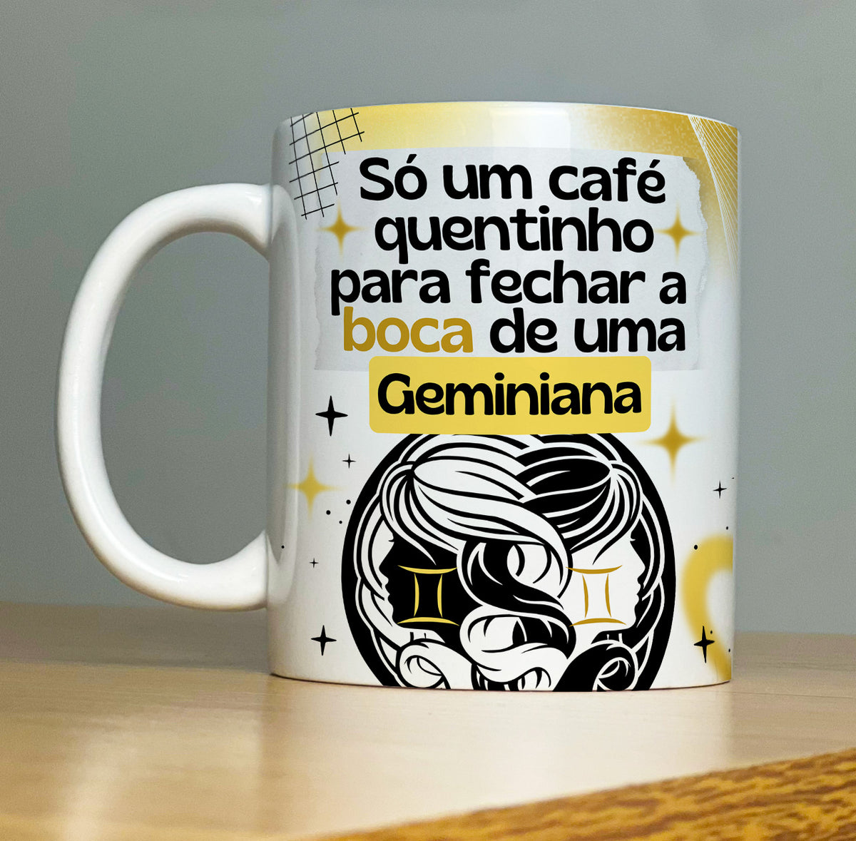 Caneca Signo de Gêmeos (Horóscopo)