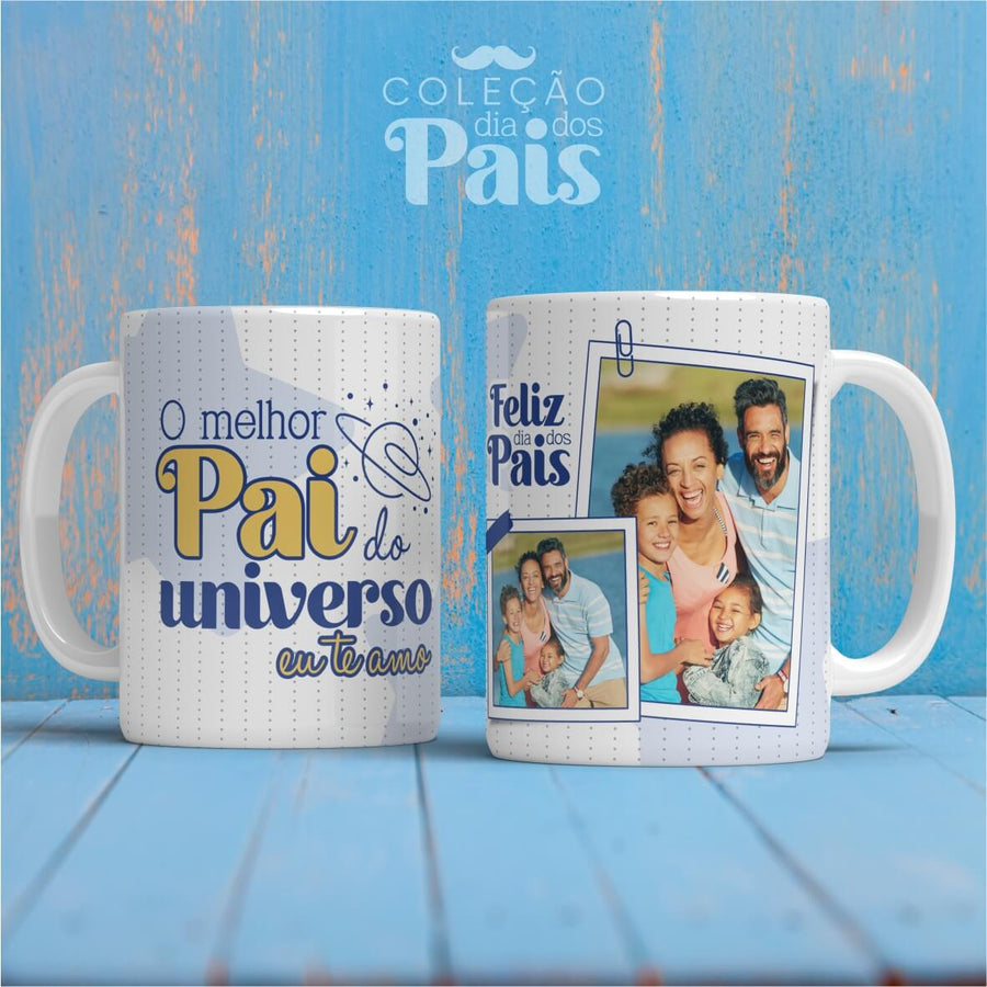 Caneca Dia dos Pais (Melhor Pai do Universo)