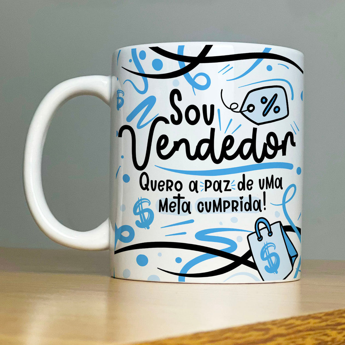 Caneca Personalizada Profissão Vendedor