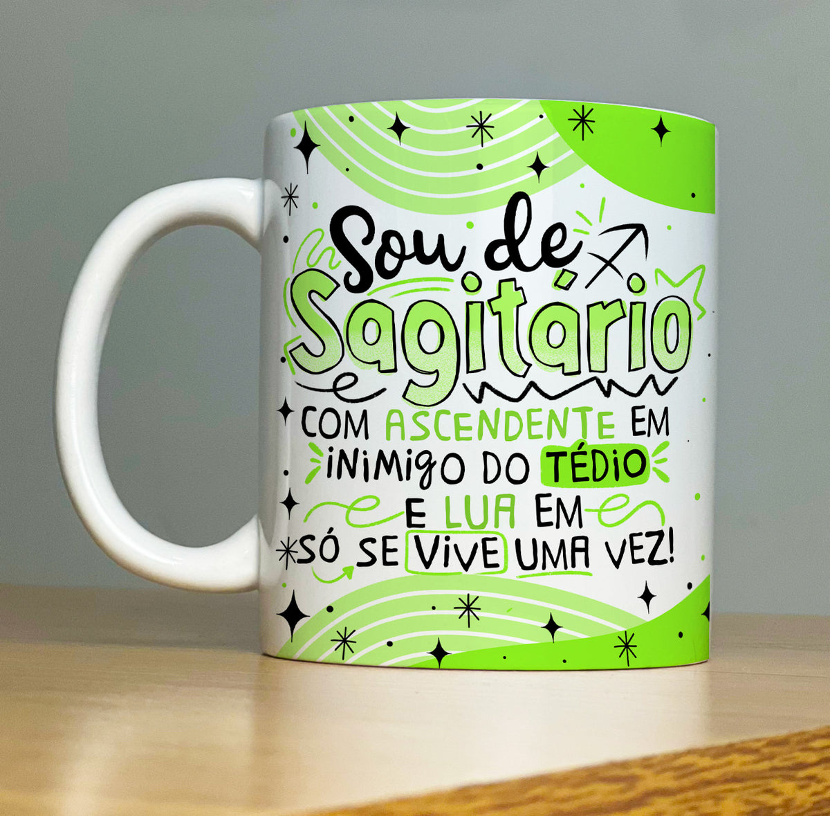 Caneca Signo de Sagitário (Horóscopo)