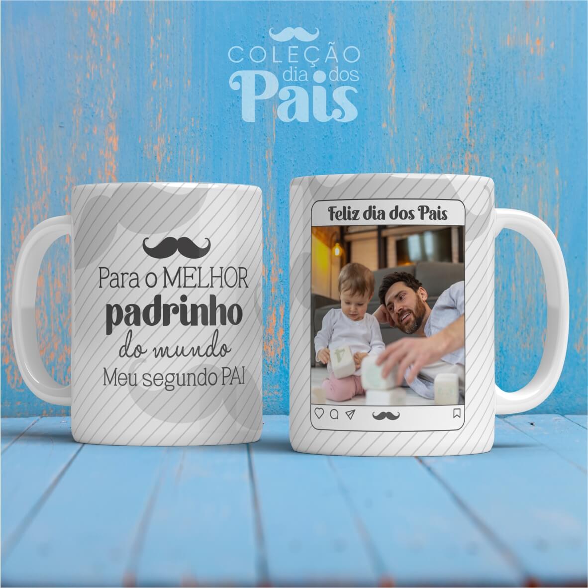 Caneca Personalizada Dia dos Pais (Padrinho)