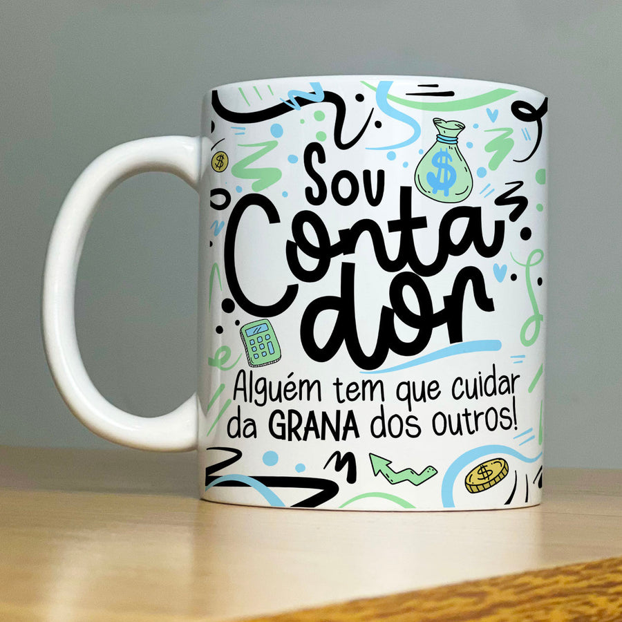 Caneca Personalizada Profissão Contador