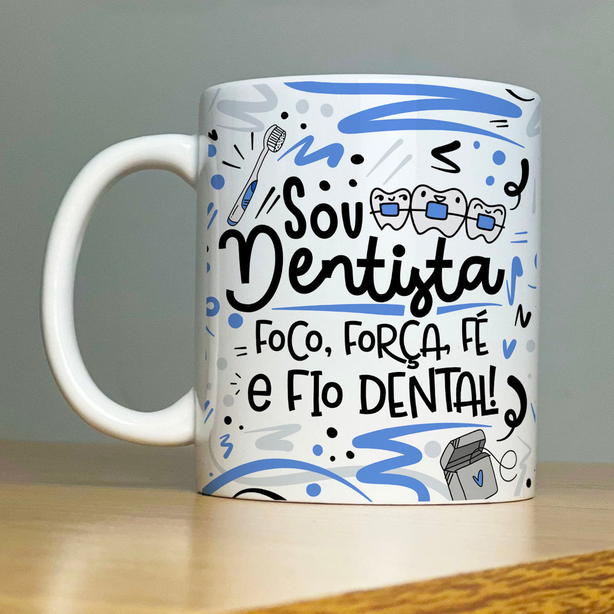 Caneca Personalizada Profissão Dentista