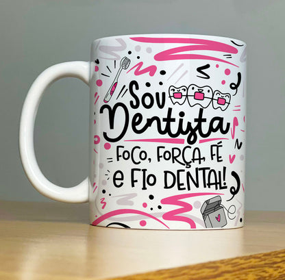 Caneca Personalizada Profissão Dentista