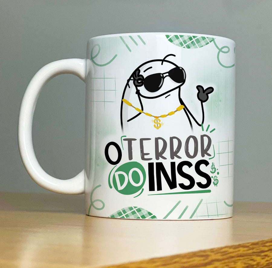 Caneca Personalizada Dia dos Pais Terror no INSS