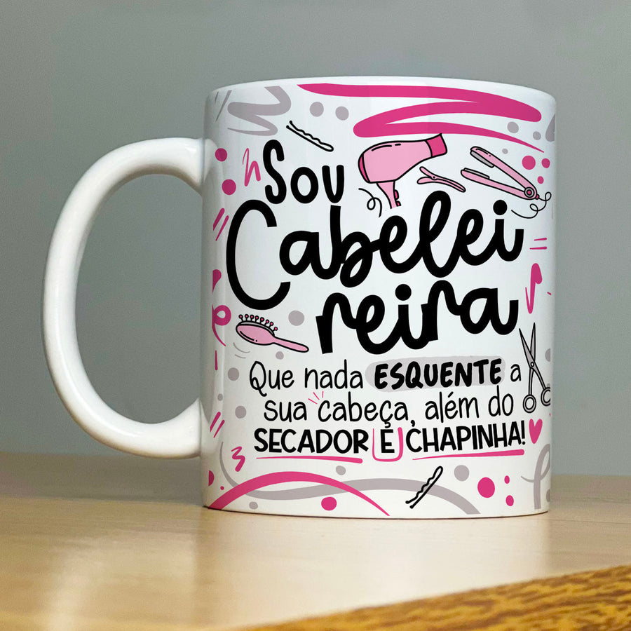 Caneca Personalizada Profissão Cabeleireira