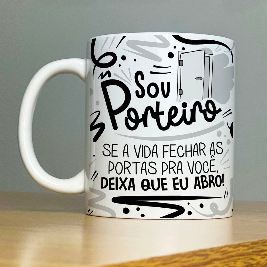 Caneca Personalizada Profissão Porteiro