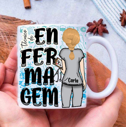 Caneca Profissão Enfermagem (unidade)