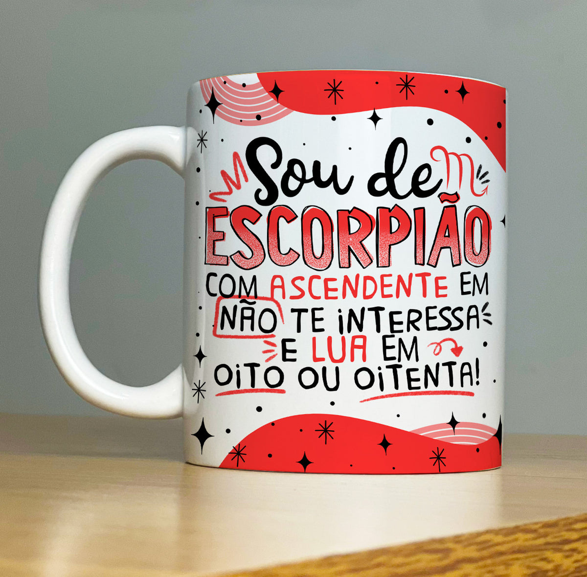 Caneca Signo de Escorpião (Horóscopo)