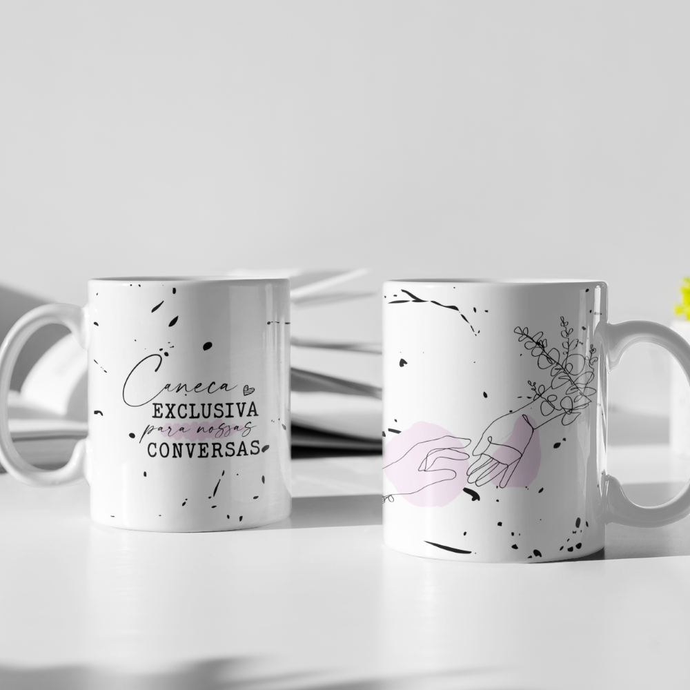 Caneca Exclusiva para nossa Conversas