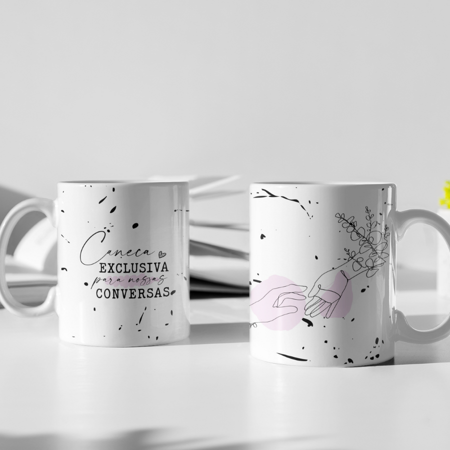 Caneca Exclusiva para nossa Conversas