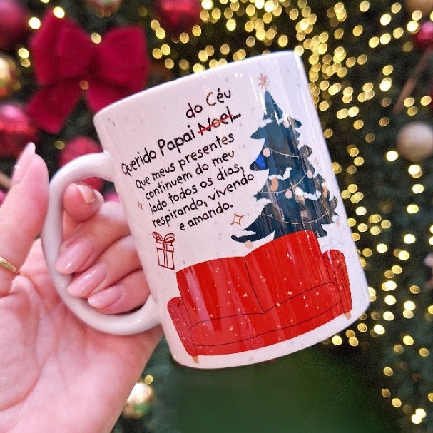 Caneca Personalizada "Querido Papai do Céu"