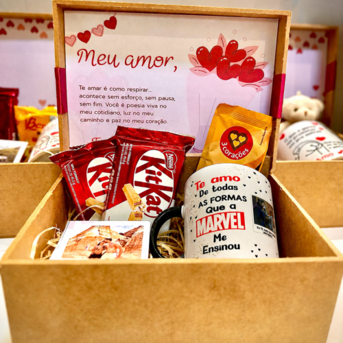 Caixa Presente Momentos Personalizada 💝