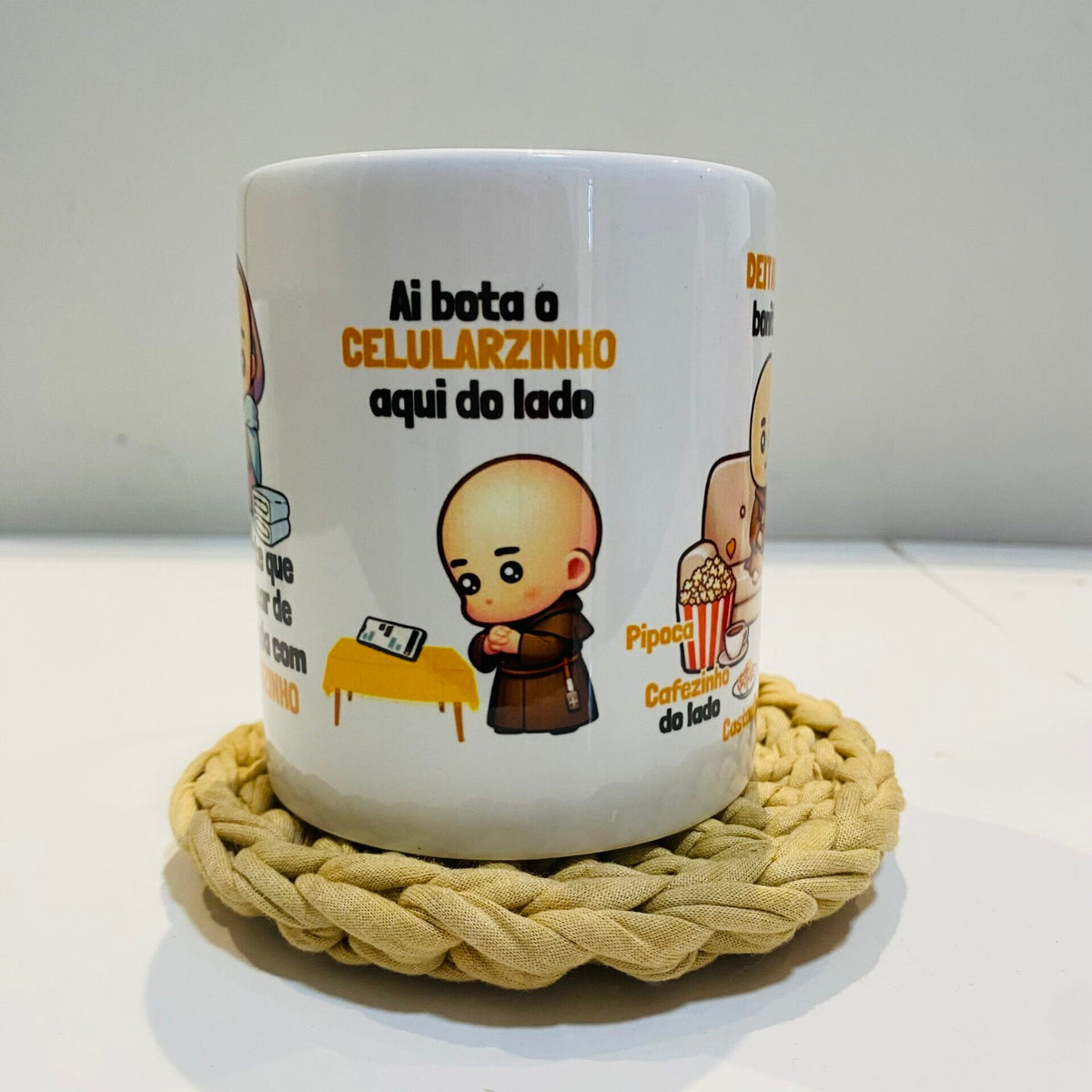 Caneca Personalizada Frei Quaresma