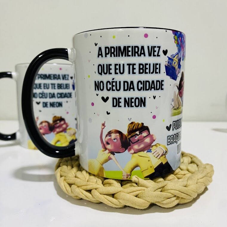 Canecas para Casais Apaixonados (A primeira Vez...) - Presente Ideal