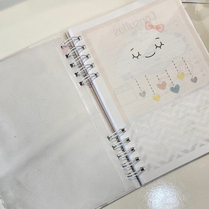 Caderneta de Vacinação Personalizada Tema Borboletas - Capa Dura & Miolo Oficial