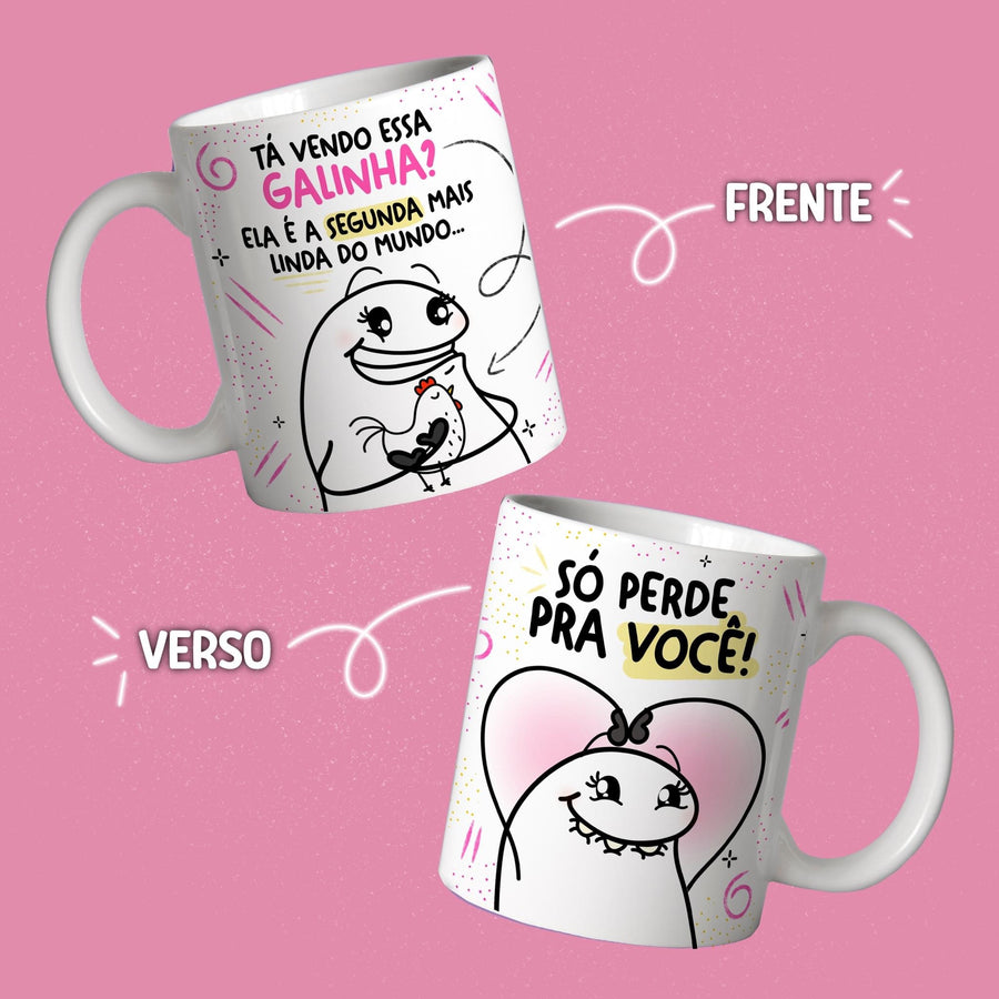Caneca Personalizada Amiga Galinha