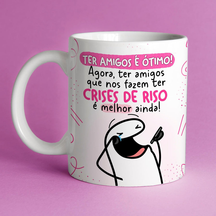 Caneca Personalizada Ter Amigos é Ótimo